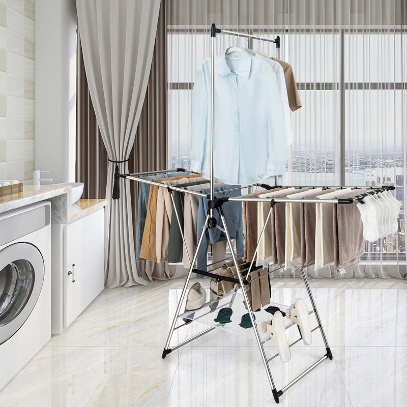 Foldable Gullwing Drying Rack