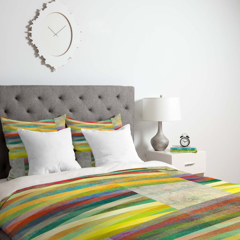 Housse de couette graphique, Luxe, Housse de couette pour très grand lit