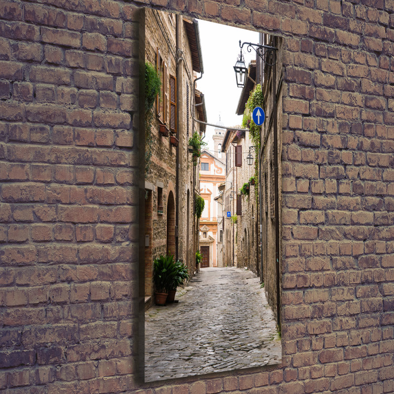 Italian Streets - Wrapped Canvas Print