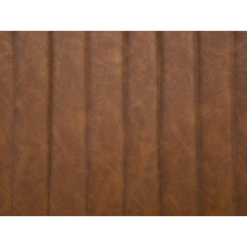 Manford Upholstered Slipper Chair, Brown