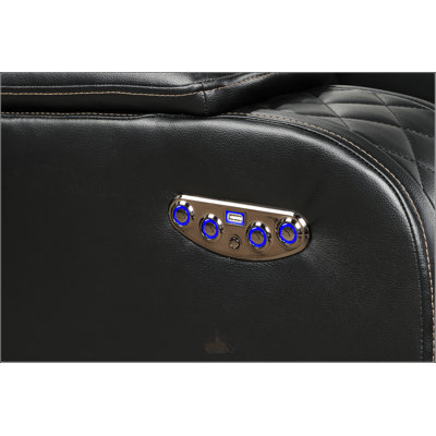 LED And Power Reclining Sofa