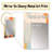 Orange Beige Shattered Realities - Cubism Mirror, Orange Decorative Wall Mirror, Printed Metal Art-63335004