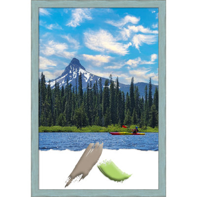 Carboni Blue Wood Picture Frame
