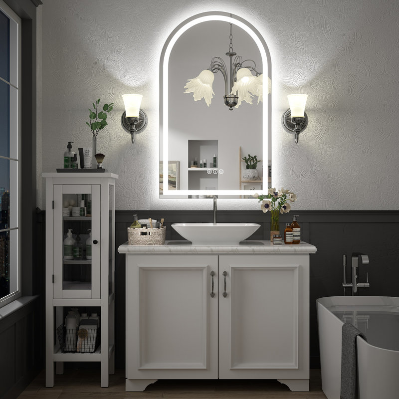 Miroir de salle de bain Wayfair Basics, 40 po x 24 po