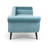 Chaise Lounge with Scroll Arms