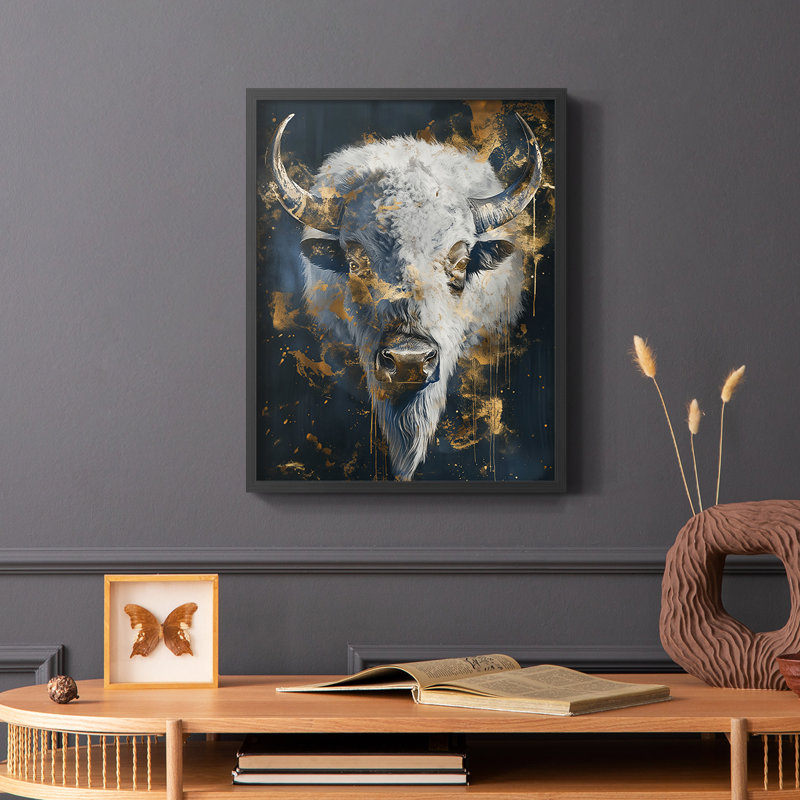 ANIMALS Series CXLV III - reproduction encadrée de qualité supérieure - prête à être accrochée - aucun clou requis