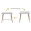 Phillips 90Cm W Rectangular Writing Desk