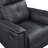 Luxury Leather Swivel Glider Reclining Chair With Plush Comfort And High-Density Foam For Ultimate Relaxation-991947795