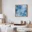 «Abstract Blue Myst II», reproduction d'art moderne sans cadre-1092403308