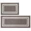 Tapis de cuisine Caylon avec envers antidérapant, tapis de cuisine 2 pièces super absorbants et lavables à la machine - Tapis résistant à la saleté pour la cuisine, la salle de lavage et l'entrée-1767395205-1781649681