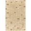 Anemone Geometric Wool Shag Rug-1117773043