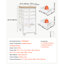 63.5 cm H x 39.88 cm W Utility Cart with Wheels