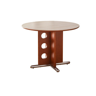 White Round Sintered Stone Dining table