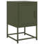 Aujah 36cm W Steel Bedside Table-536426987