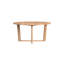 Natural Teak Outdoor Round Teak Dining Table