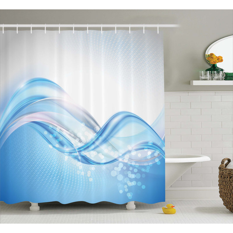 Rideau de douche Akiva, H 75 po x l 69 po