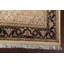 Tapis Tabriz Mahi végétal noué à la main 4 x 6