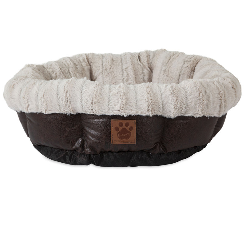 Faux Leather Pet Bed
