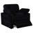 Collins Upholstered Power Recliner Chair Black-128870358