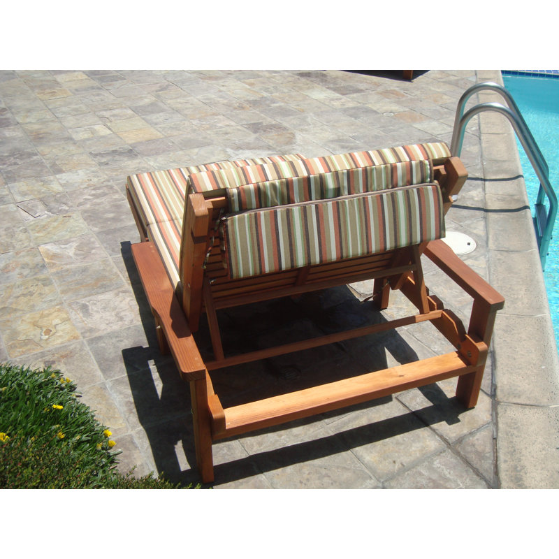 Thibeault Outdoor Chaise Lounge, Super Deck
