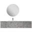 Ensemble de meuble-lavabo simple mural 65 po Wivestad