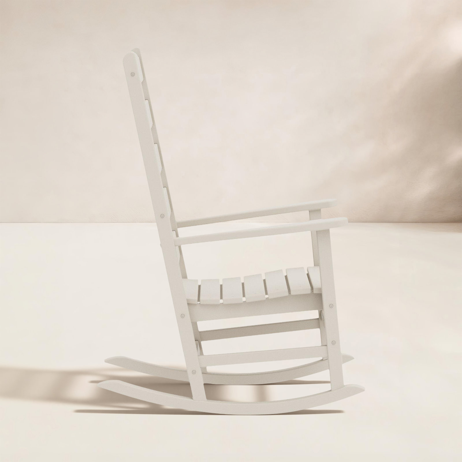 POLYWOOD Rocker Rocking Chair, Sand