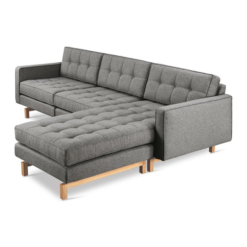 Jane 2 Bi-Sectional, Parliament Stone Performance Twill, Ash Natural