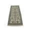 Tapis unique en laine noué à la main de style années 2000 de 2 pi 3 po x 4 pi 10 po noir / brun / beige Kandice