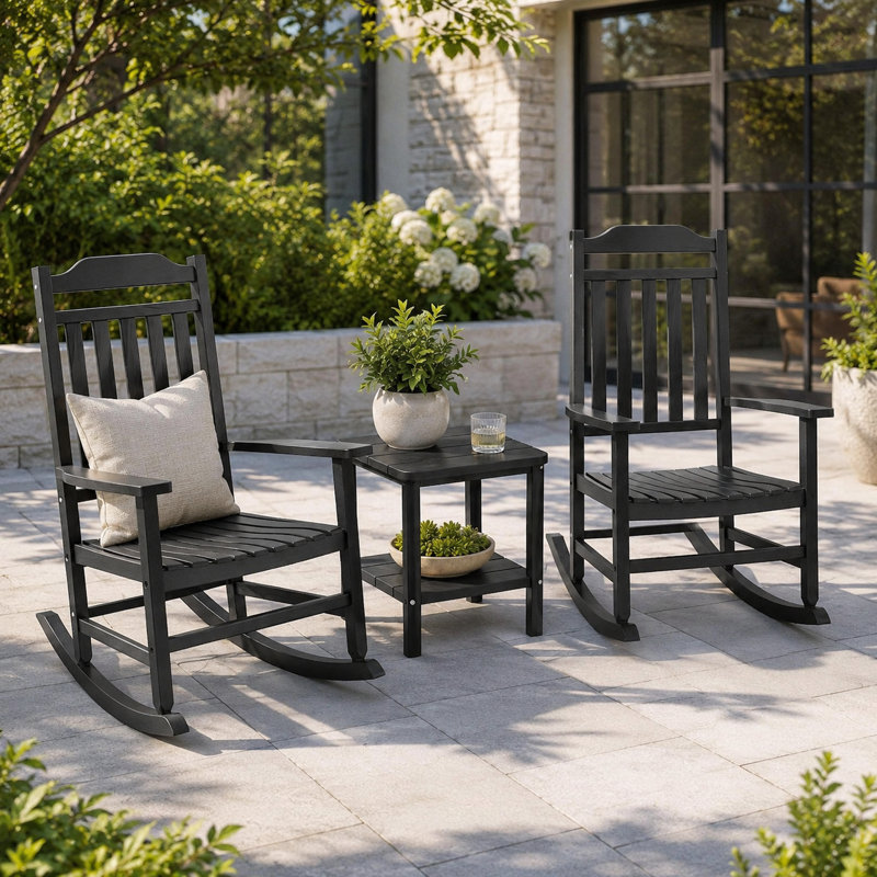 Chaises berçantes d'extérieur