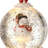 7" LED  Snowman Cupcake Water Globe