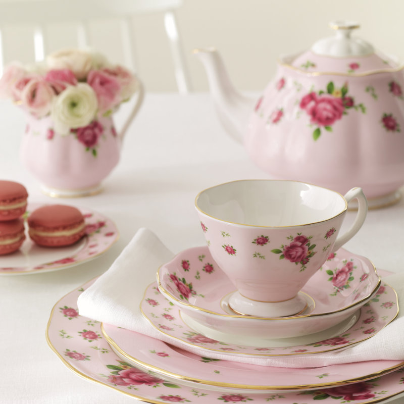 Royal Albert, New Country Roses Pink - Teacup & Saucer