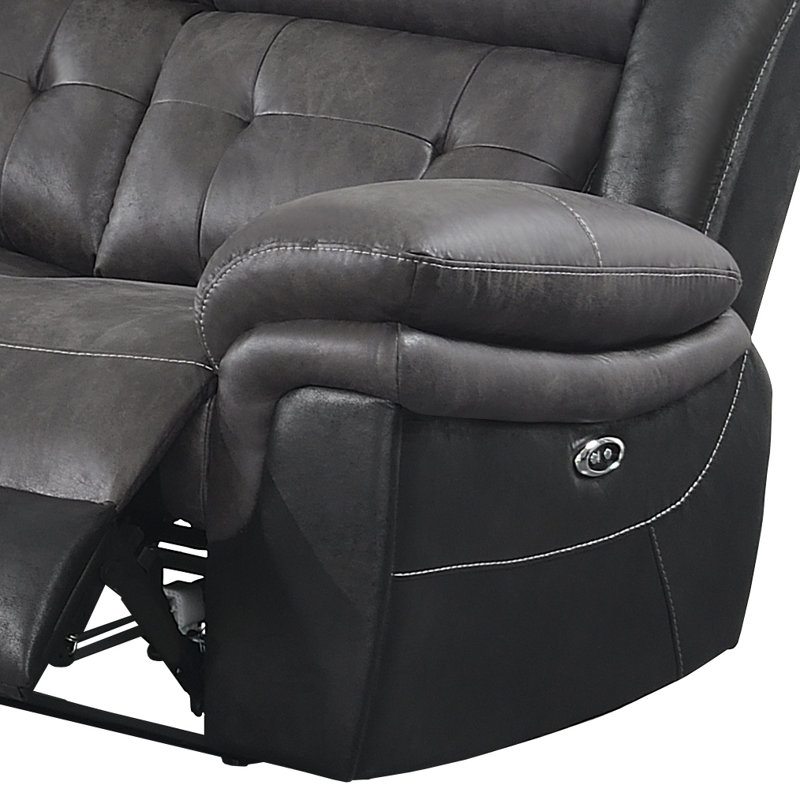 Canapé Venero, Polyester noir