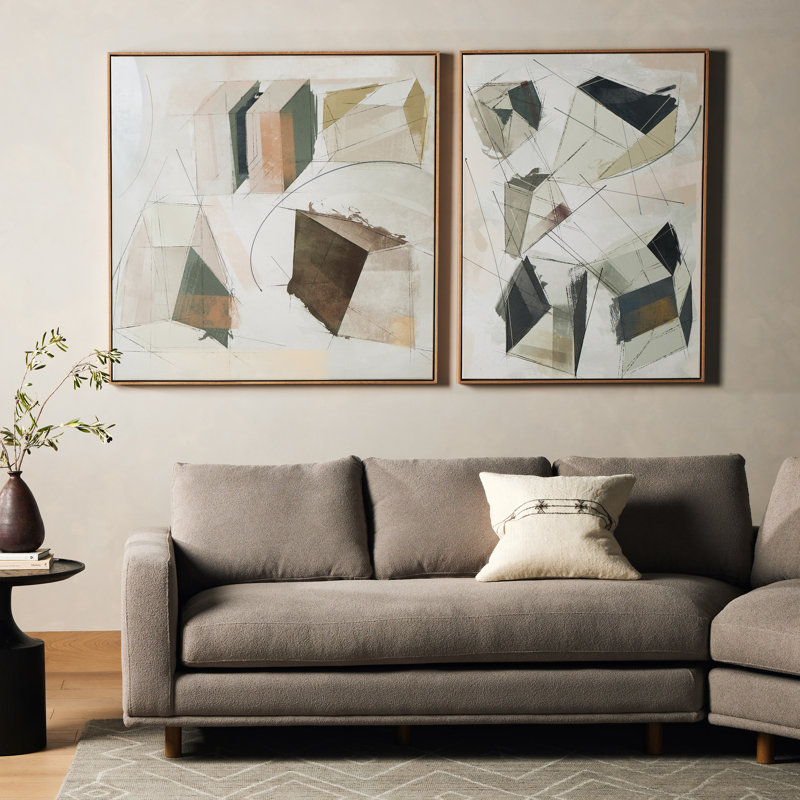 Escalate Diptych Painting by COUP D'ESPRIT