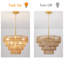Lustre suspendu 6 lumières Boho