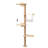 4-Tier Wall-Mounted Cat Tree Tower Scratching Post