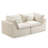 Boneless 74.8" Wide Comfy Cloud Couch Loveseat Sofa-1703571706