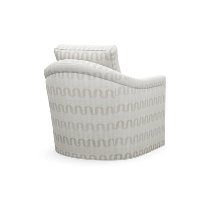 Catalina Upholstered Swivel Armchair