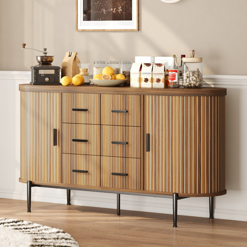 149.9cm Sideboard, Brown/Black