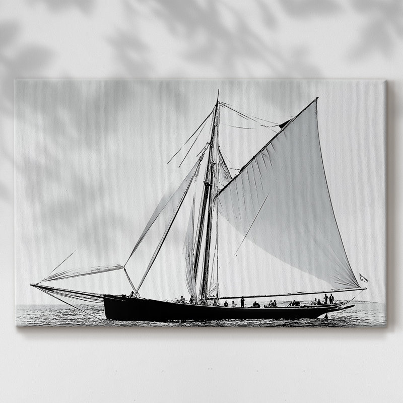 Nautical Series-L - Cavas enveloppés de galerie, 24 x 36