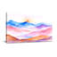 Paysage et paysage de montagne, aquarelle, coucher de soleil, reproduction d'art-1118946528