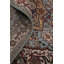 Tapis bleu clair fait à la main 4 x 6