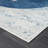 Rectangle Eduvina Abstract Machine Woven Polypropylene Area Rug in Gray/Blue-850341816