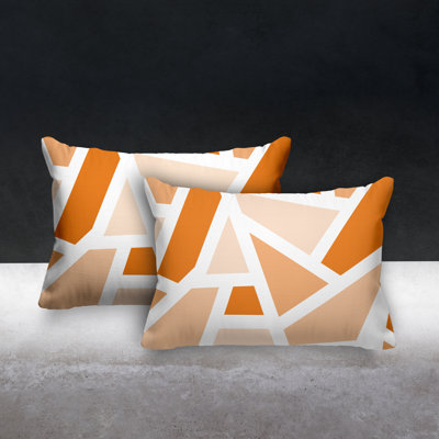 Outdoor Reversible Throw Pillow