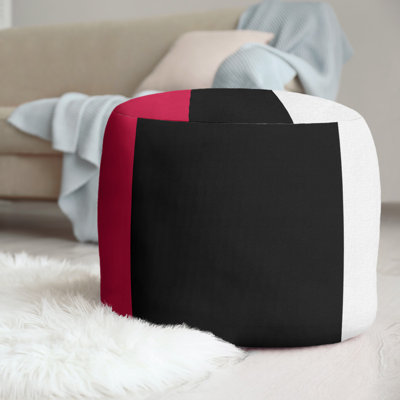 Upholstered Pouf
