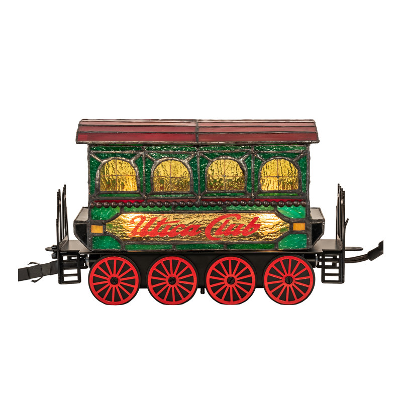 8.12'' Transportation Themed Lighted Art Glass