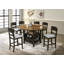 Tabouret de bar rembourré 2 pièces-2049843015