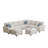 Flexible Combination Module Reversible Sectional Sofa-1654162704