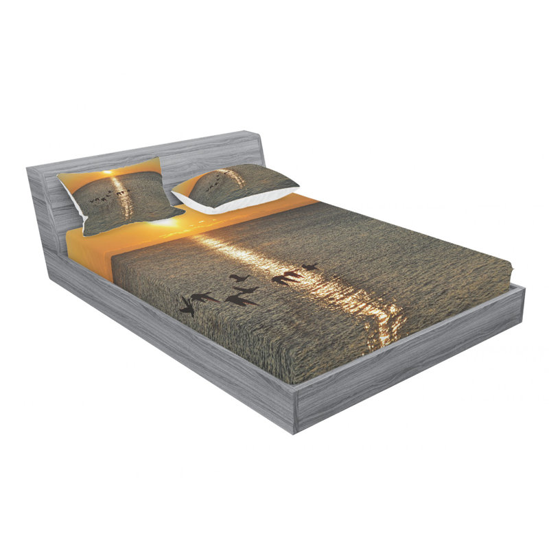 Microfiber Sheet Set, Full Sheet Set with Fitted Sheet