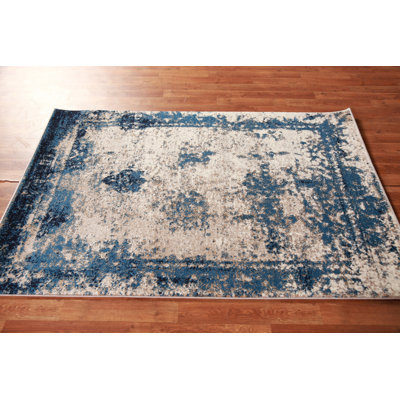Transitional Oriental Rug 4x6