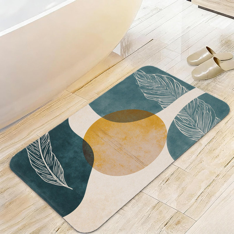 Tapis pour salle de bain Boho